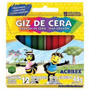 Giz De Cera Acrilex 12x48g