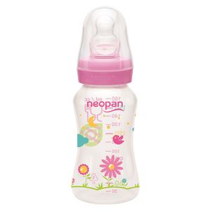 Mamadeira Neopan Decor Orto 140ml Rosa