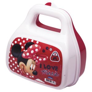 Porta Mix Plasútil Com Alça Personagem Minnie Mouse