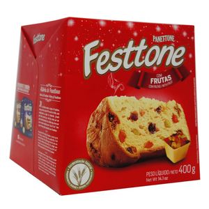 Panettone Festtone Luxo Frutas 400g