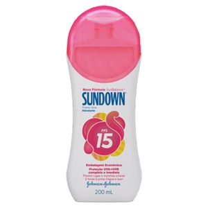 Protetor Solar Sundown Fps15 200ml