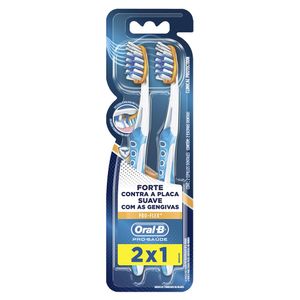 Escova Dental Oral-B Pro-Saúde Pro-Flex Macia