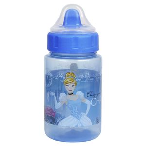 Copo Infantil Babygo Com Tampa E Valvula 340ml Princesas Az