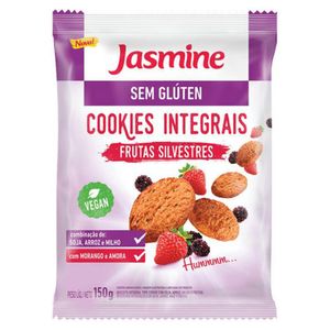 Cookie Integral Frutas Silvestres Sem Glúten Jasmine 120g