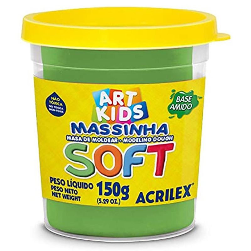 MASSA-MODELAR-ACRILEX-SOFT-150G-VERDE