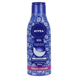 Loção Hidratante Nívea 200ml Milk Pele Seca A Extrasseca