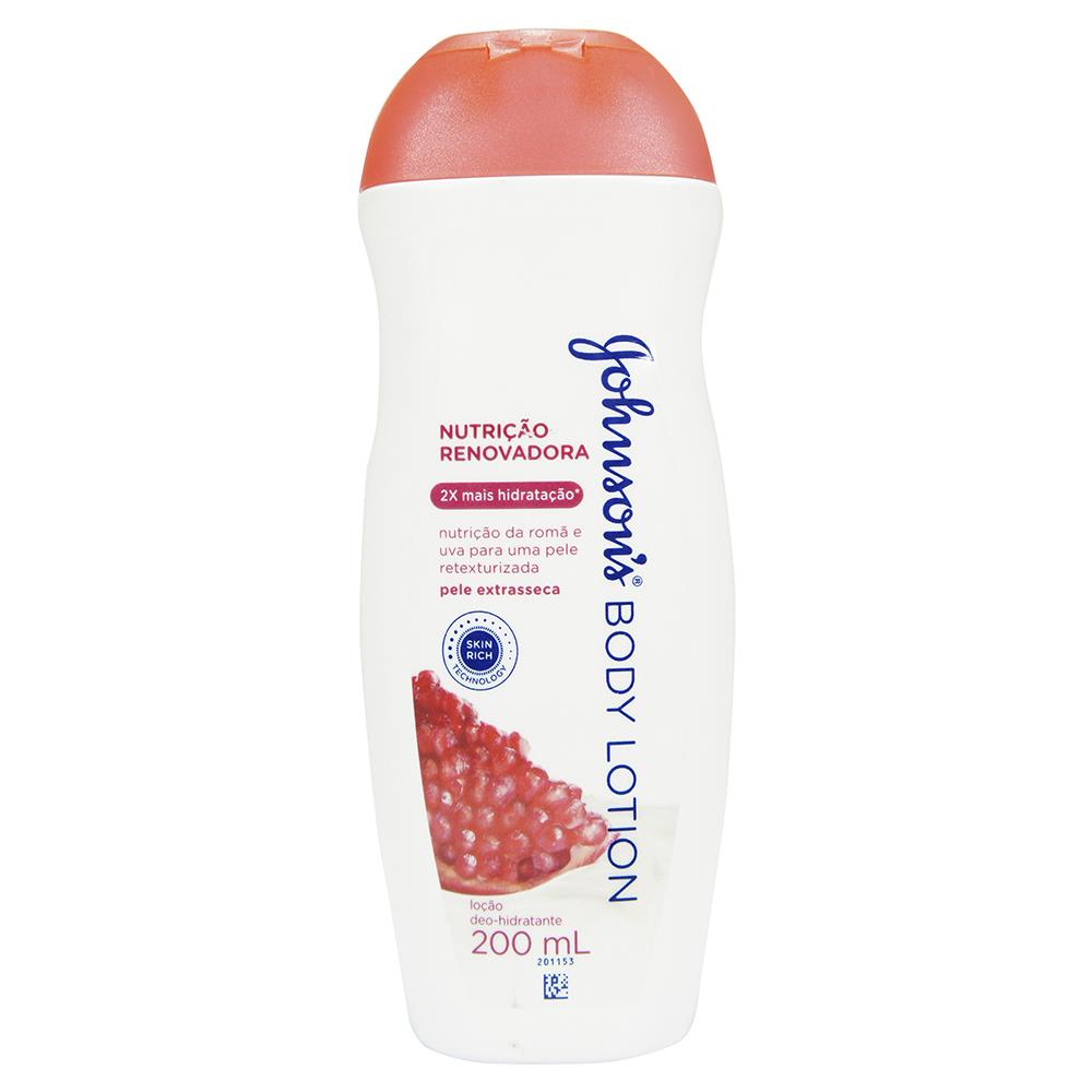 LOÇÃO,HIDRATANTE,JOHNSON'S,BODY,LOTION,200ML,RENOVADORA Treichel Delivery