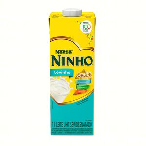 Leite Uht Ninho Fort+ Semidesnatado 1l