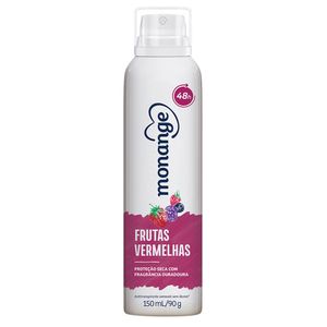 Desodorante Monange Aerosol 150ml Frutas Vermelhas