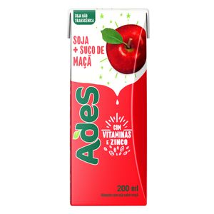 Bebida Vegetal Ades Maça 200ml