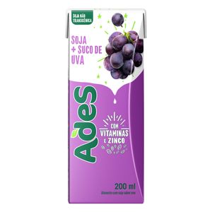 Bebida Vegetal Ades Uva 200ml