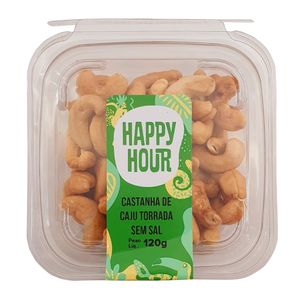 Castanha Caju Happy Hour Sem Sal 120g