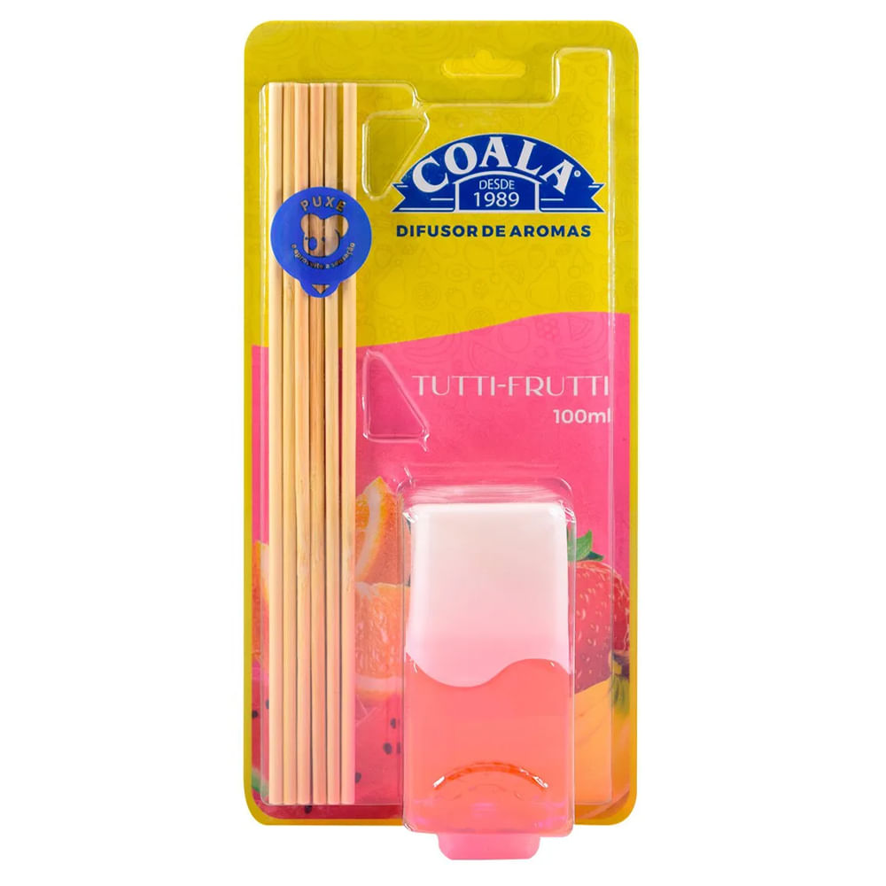 DIFUSOR AROMAS COALA TUTTI FRUTTI 100ML - Treichel Delivery