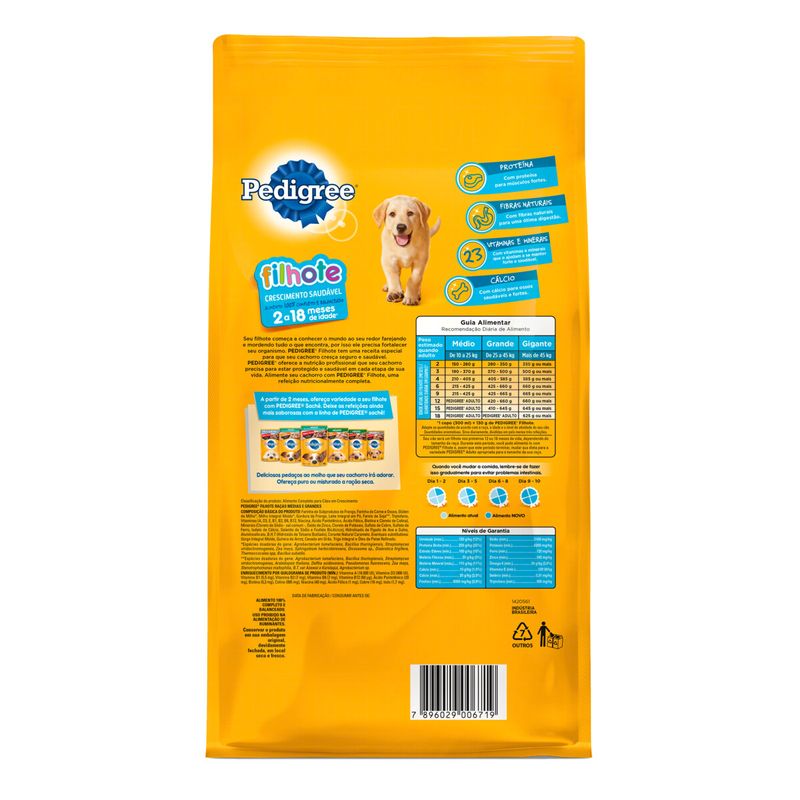 RACAO-PEDIGREE-FILHOTE-R-M-G-1KG