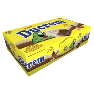 Ducrem Chocolate C/ Avelã + Chocolate Branco 48x10g