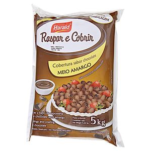 Cobertura Harald Raspar E Cobrir Meio Amargo 5kg