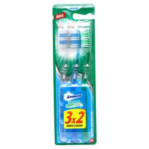 Escova Dental Sorriso Tripla 123 Lv3 Pg2 Macia