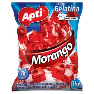 Gelatina Apti Morango 1kg