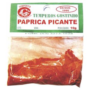 Condimento Gostinho Páprica Picante 10g