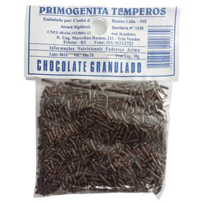 Confeito Primogenita Chocolate Granulado 30g