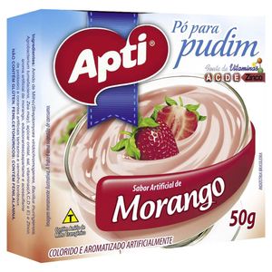 Pudim Apti Morango 50g