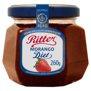 Geleia Ritter Morango Diet 260g