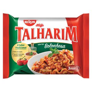 Talharim Nissin Miojo Bolonhesa 99g