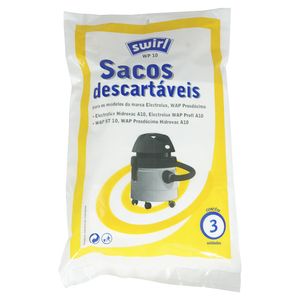 Saco Para Aspirador Swirl Wp10 C/3