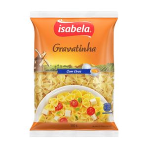 Massa Isabela Gravatinha Com Ovos 500g