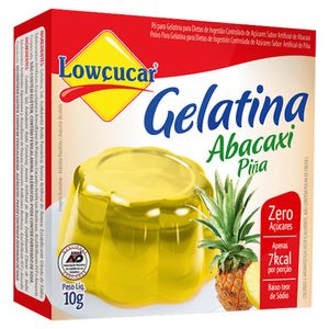 Gelatina Lowçucar Zero Açucar Abacaxi 10g