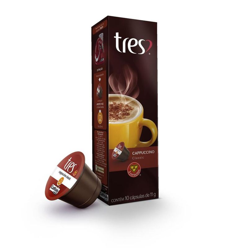 CAPSULA-TRES-CAPPUCCINO-CLAS-10X11G