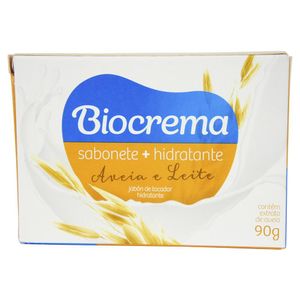 Sabonete Biocrema 90g Aveia E Leite