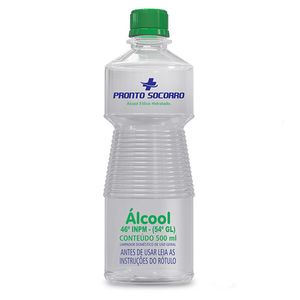 Álcool Pronto Socorro 46°Inpm 500ml