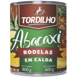 Abacaxi Tordilho Rodelas 400g