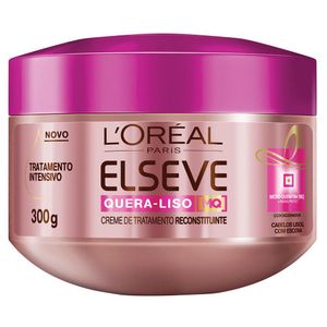 Creme Tratamento Capilar Elseve 300g Quera-Liso