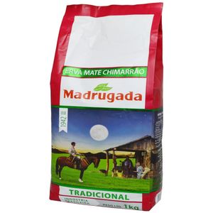 Erva Mate Madrugada Tradicional Laminada 1kg