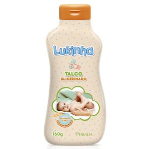 Talco Infantil Glicerinado Lukinha 160g