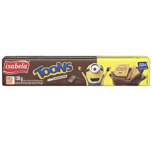 Biscoito Recheado Toons Chocolate 130g