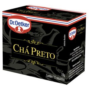 Chá Dr Oetker Preto 18g