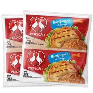Hambúrguer Perdigão De Frango Congelado 2x56g
