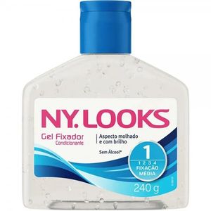 Gel Fixador Ny Looks S/Álcool 240g Extra Forte 1