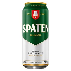 Cerveja Spaten Munich Helles Puro Malte Lata 473ml