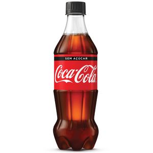 Refrigerante Coca Cola Zero Açúcar Pet 600ml