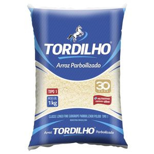 Arroz Tordilho Tipo 1 Parboilizado 1kg