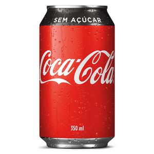 Refrigerante Coca Cola Zero Açúcar Lata 350ml