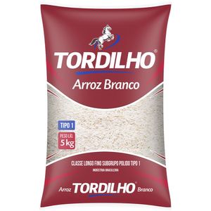 Arroz Tordilho Tipo 1 Branco 5kg