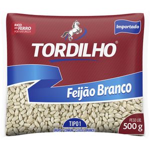 Feijão Tordilho Tipo 1 Branco 500g