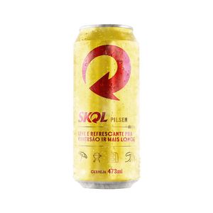 Cerveja Skol Lata 473ml