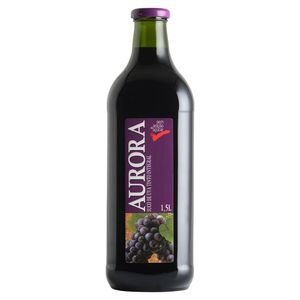 Suco Integral Uva Tinto Aurora Vidro 1,5l