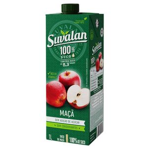 Suco Suvalan Maçã Sem Açúcar 1l